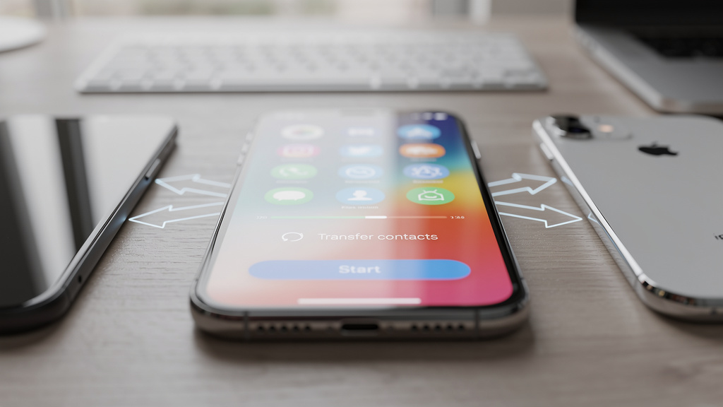 Transférer contact android vers iphone sans perdre de données